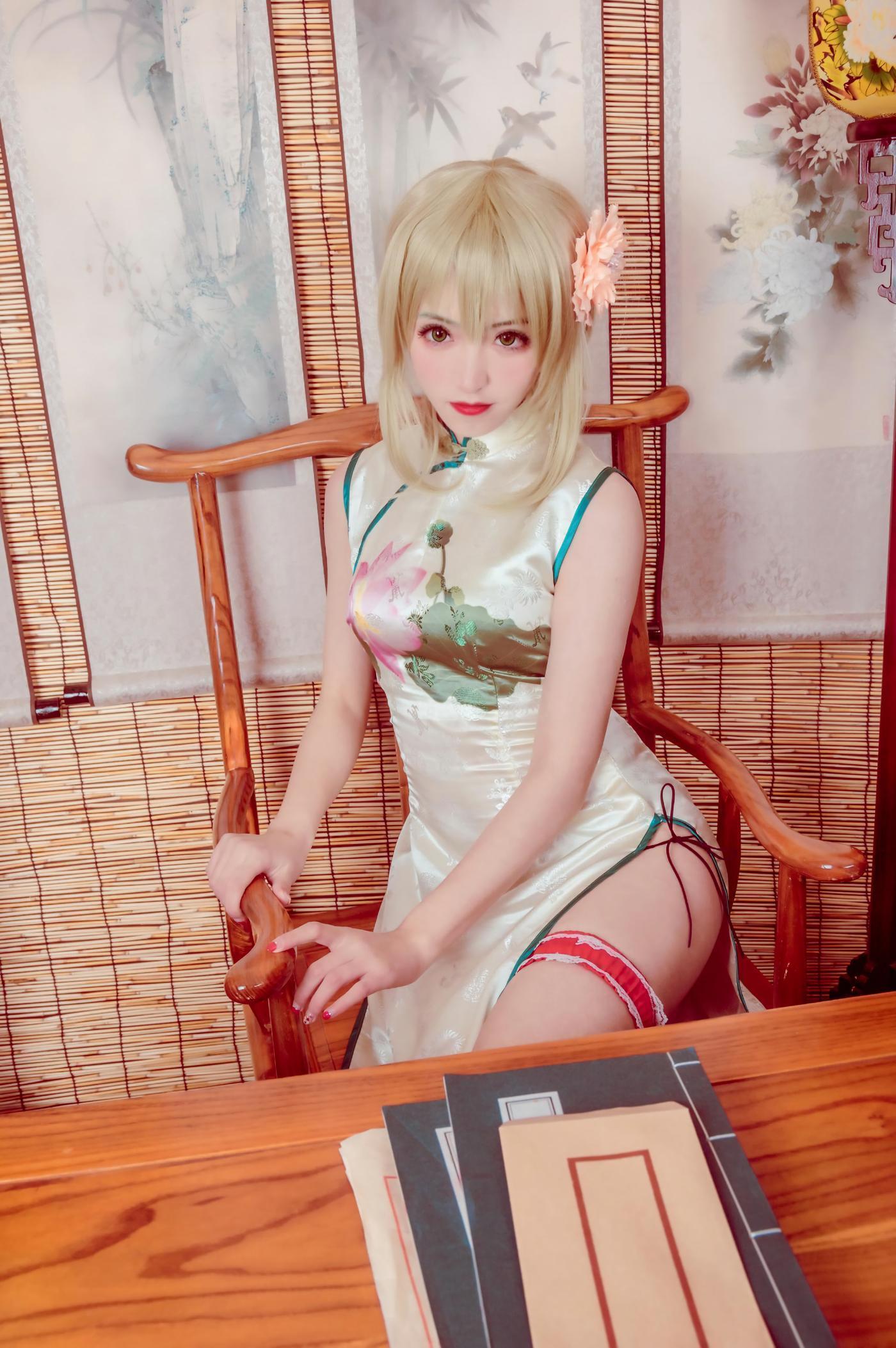 Kettoe – NO.04 V家-GUMI-旗袍 [8P]插图